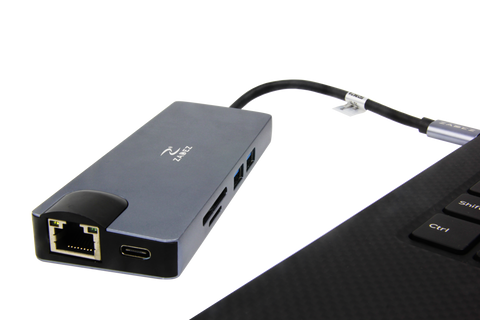 USB-C Hub 8 in 1 Type-C Connection Standard ZADEZ ZAH-518